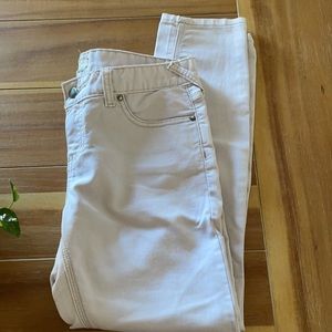 Free People Lilac cropped Skinny Jeans
